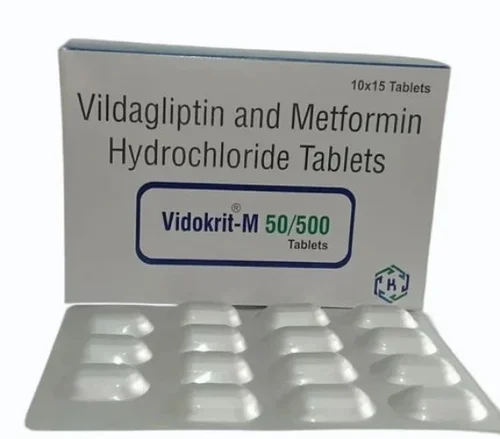 VIDOKRIT M 50 500 TABLETS